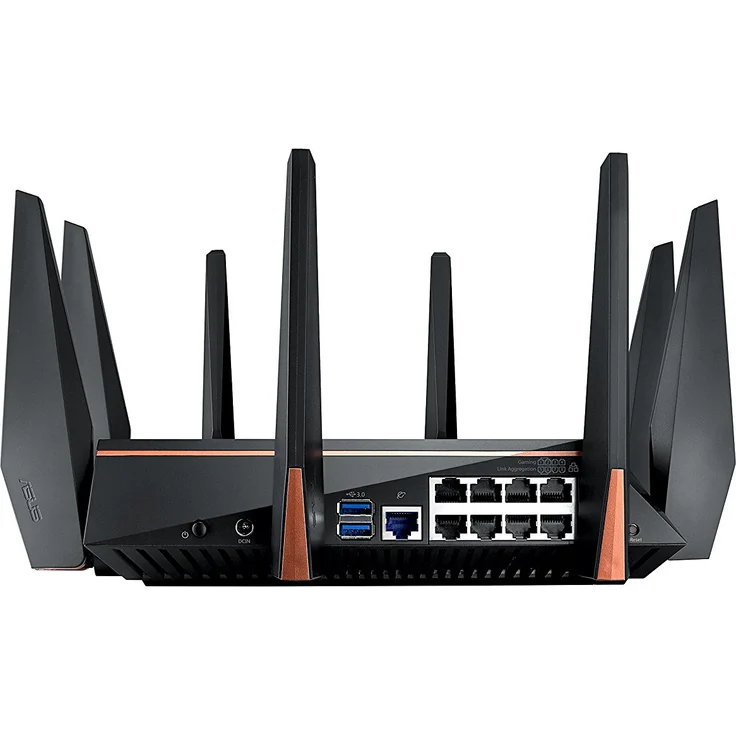 Asus GT-AC5300 ROG Rapture Gaming Router (Ai Mesh WLAN System, WiFi 5 AC5300, Gaming Engine, 8x Gigabit LAN Link Aggregation, App Steuerung, AiProtection, Multifunktion USB 3.0) – Bild 5
