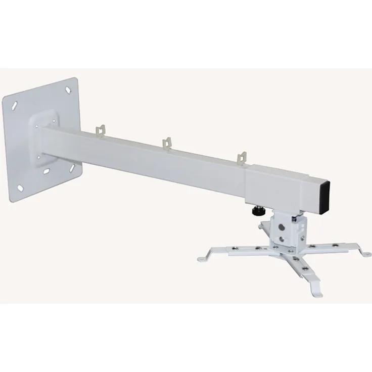 celexon Beamer-Wandhalterung MultiCel WM600 - weiß - Wandabstand bis 60 cm - bis 15 kg - Neig- und schwenkbar