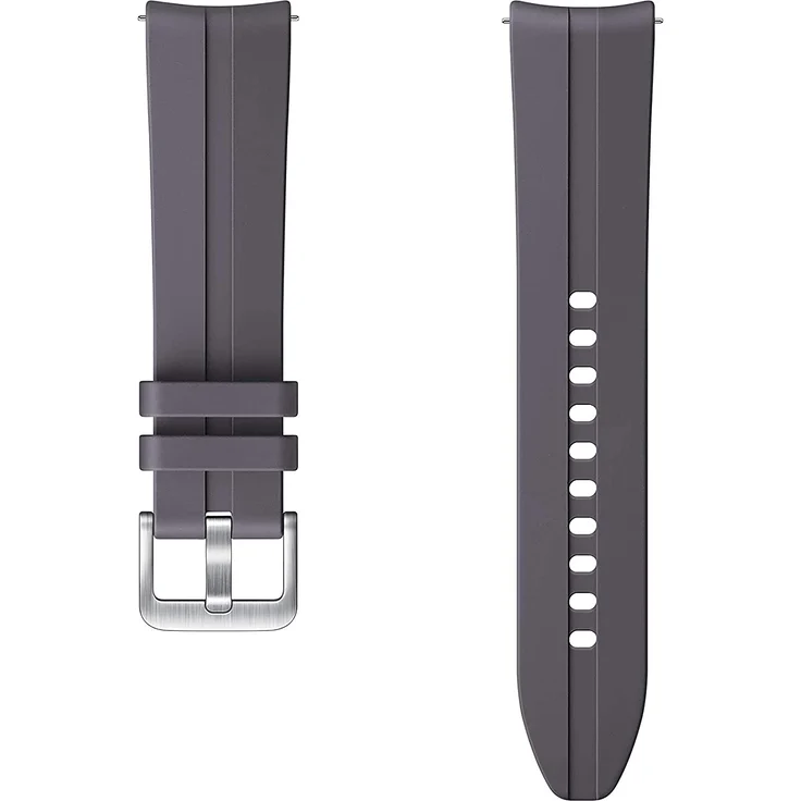 Samsung Ridge Sport Band 20mm für Galaxy Watch3 gray S-M