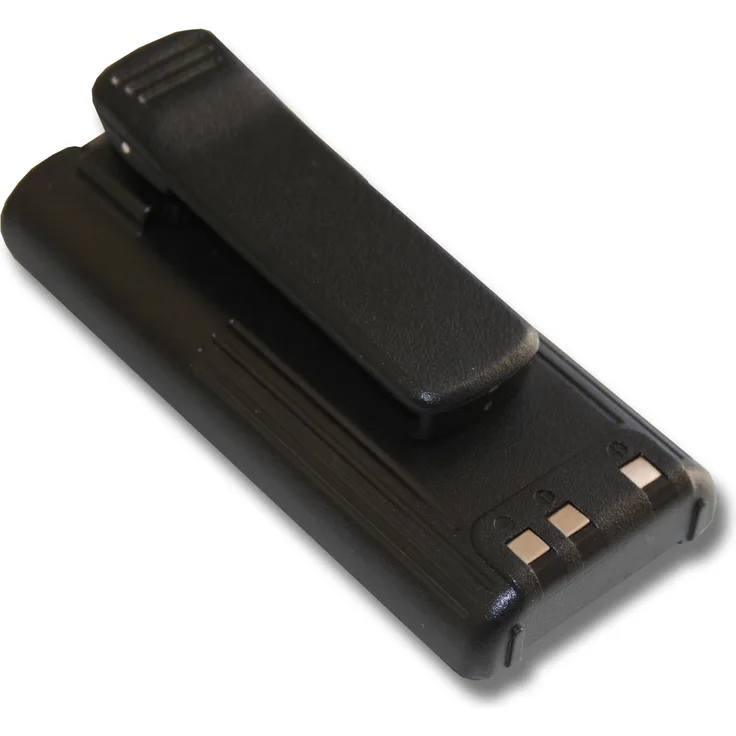 VHBW Akku mit Gürtelclip, geeignet für Funkgerät, Walkie Talkie Icom IC-A24, IC-A24E, IC-A6, IC-F11, IC-F11S, IC-F21, IC-F21BR, IC-F21GM, IC-F21S, IC-F30GS, IC-F30GT, IC-F31GS, IC-F31GT 1650 mAh, 7,2 V, NiMH