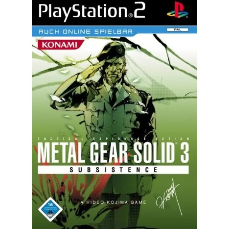 Metal Gear Solid 3 - Subsistence (PS2)