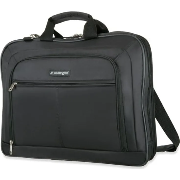 Kensington Laptoptasche 17 Zoll SP45 Classic, tragbare Tasche für 17 Zoll Laptops und Tablets, Mit Tragegriff und Schultergurt für Männer und Frauen, schwarz, K62568US