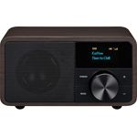 Sangean Genuine Mini DDR-7 DAB+ Tischradio AUX, Bluetooth, UKW Dunkelbraun (A500421)