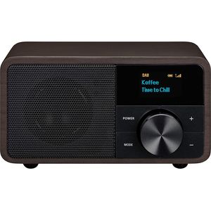 Bild für Sangean Genuine Mini DDR-7 DAB+ Tischradio AUX, Bluetooth, UKW Dunkelbraun (A500421)