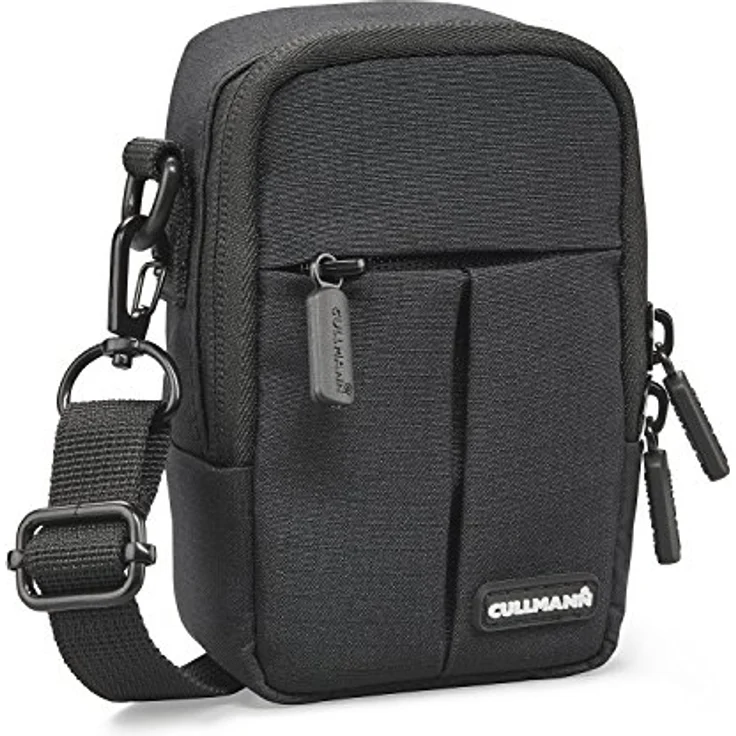 Cullmann Malaga Kompakt ''400'' Kameratasche für Kompaktkamera, 7 x 12 x 5 cm Schwarz - Preisvergleich – Bild 1