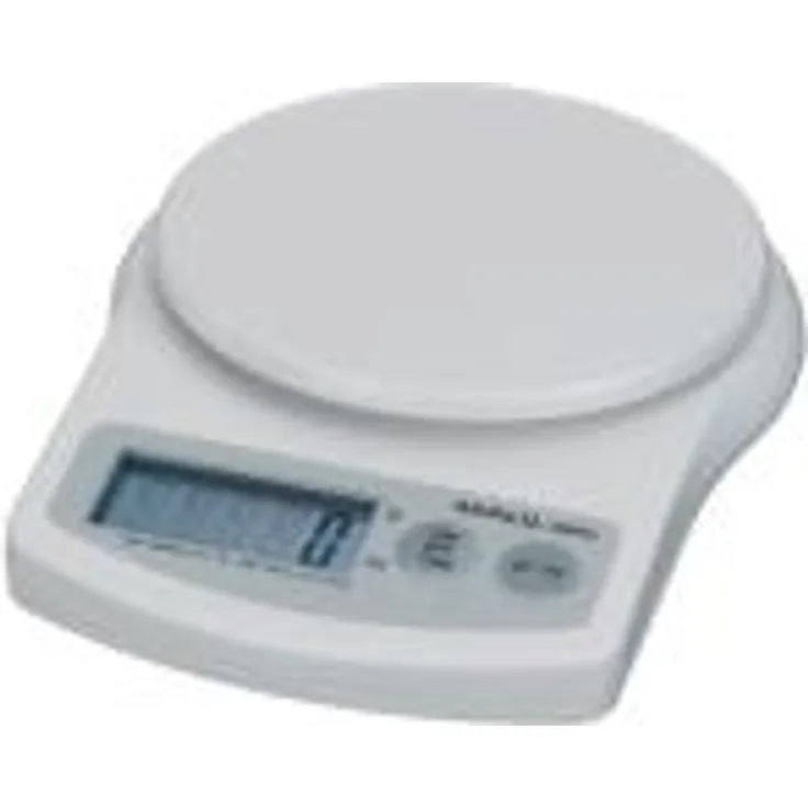 Maul 1645002 Briefwaage MAULalpha, Kunststoff, Batterie, Tragkraft 5000 g, Weiß, 1 Stück