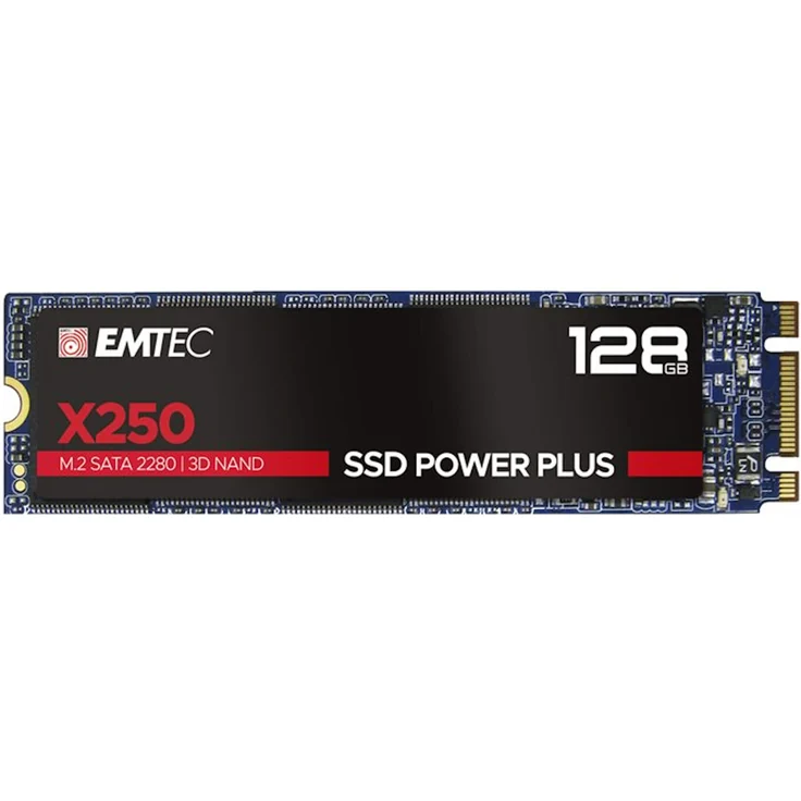 EMTEC SSD Power Plus X250 - Solid-State-Disk - 128 GB - intern - M.2 2280 - SATA 6Gb/s (ECSSD128GX250) – Bild 2