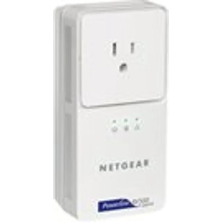 NETGEAR Powerline XAV5501 - Bridge - GigE, HomePlug AV (HPAV) - an Wandsteckdose anschließbar