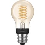 Philips Hue White Filament E27 LED Lampe, dimmbar, warmweißes Licht, steuerbar via App, kompatibel mit Amazon Alexa (Echo, Echo Dot)