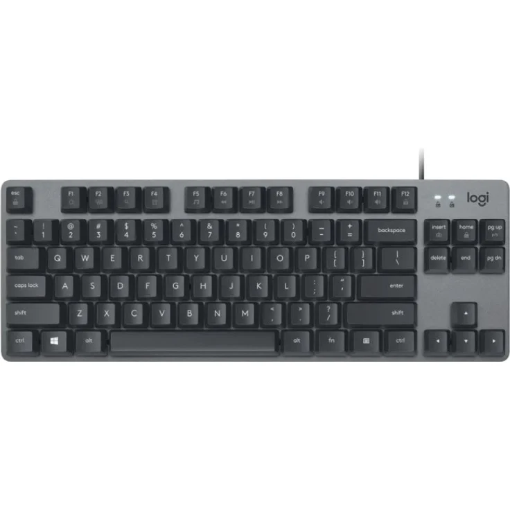 Logitech K835 TKL - Tastatur - USB - TTC Red - Graphit/Schiefergrau (920-010032) (Nordisch QWERTY) – Bild 1