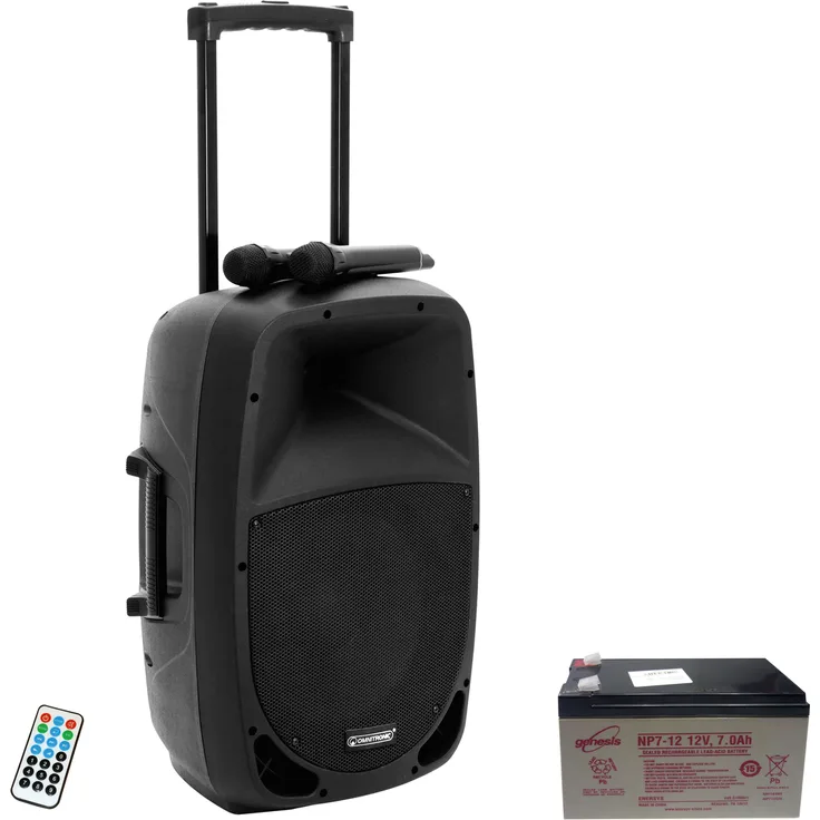 Omnitronic Set MES-15BT2 + Akku