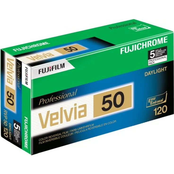 Fujifilm 16329185 Velvia 50 Dia-Farbfilm 120 – Bild 1