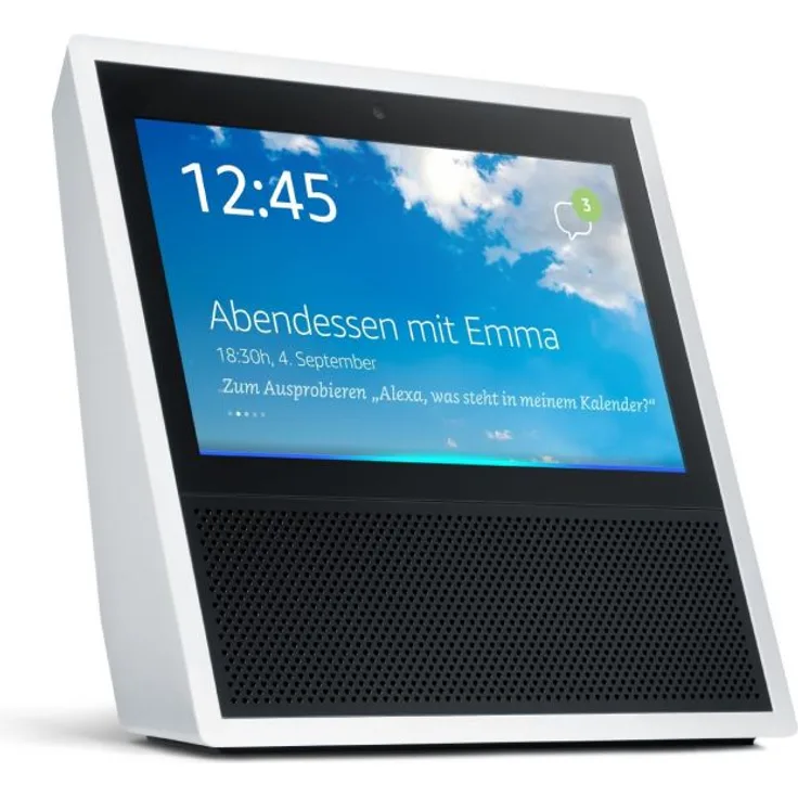 Amazon Echo Show Sprachassistent weiß