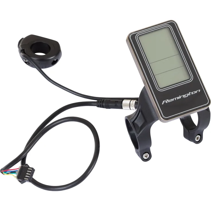 Remington Display inkl. Kabel und Schalter für 31,8 mm Klemmung Fahrrad Bikecomputer