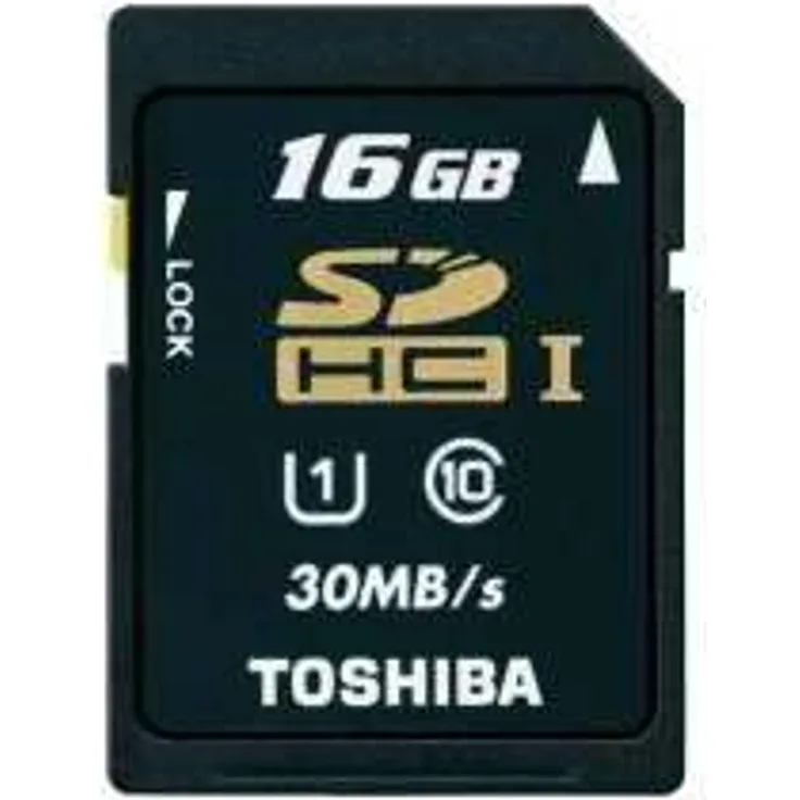 Toshiba 16GB SDHC (SD-T016UHS1(BL5)