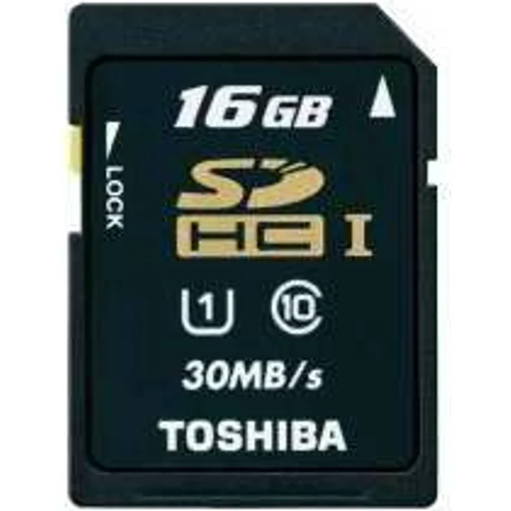 Toshiba 16GB SDHC (SD-T016UHS1(BL5)