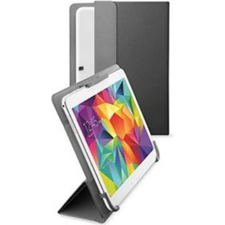 Cellular Line CFLEXYSAM101K Flexy Buch Tasche für Tablet Samsung Galaxy Tab 10-10.5'' - schwarz
