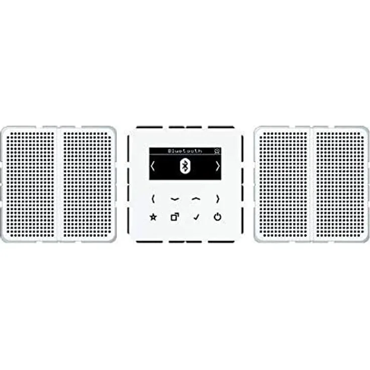 JUNG Smart Radio DAB+ DABCD2BTWW Unterputzradio mit Bluetooth, weiß