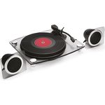 Bigben Interactive TD115NSPS Plattenspieler Schwarz, Transparent