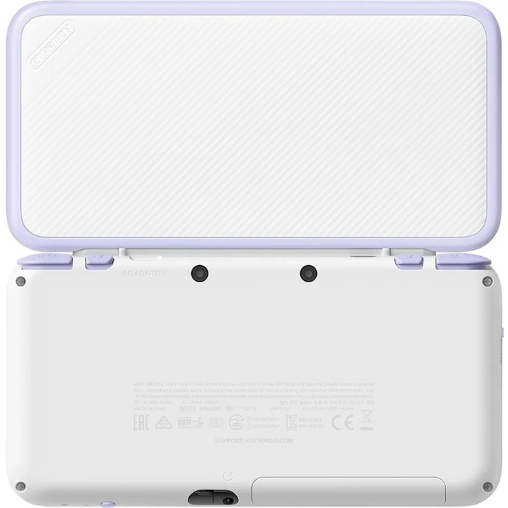 New Nintendo 2DS XL Weiß-Lavendel 256MB & 4GB Speicherkarte Bundle inkl. Tomodachi Life – Bild 2