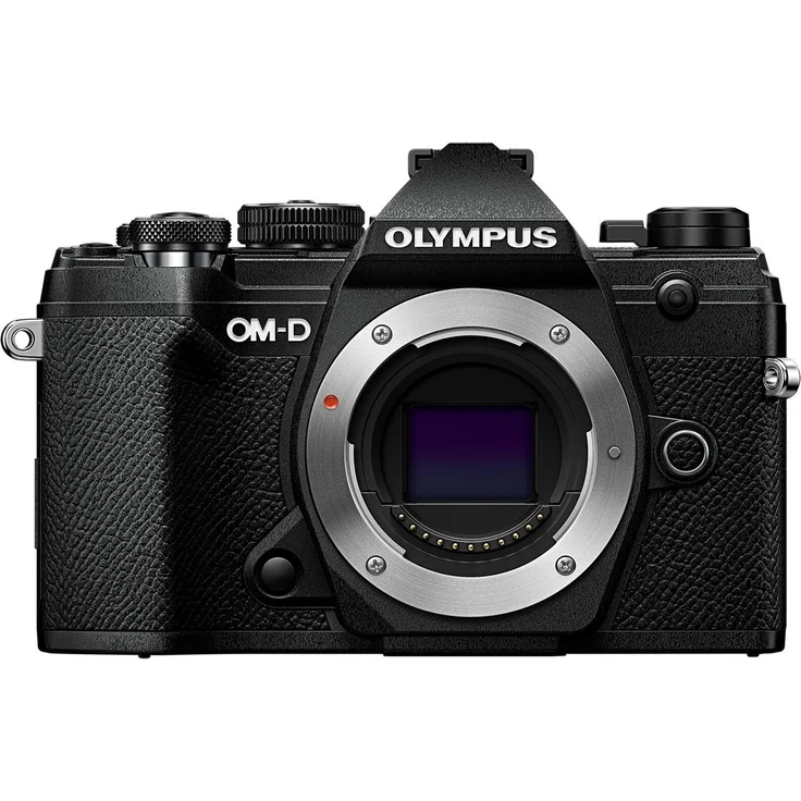Olympus OM-D E-M5 Mark III Micro Four Thirds Systemkamera Gehäuse, 20 MP Sensor, 5-Achsen Bildstabilisator, leistungsstarker Autofokus, elektronischer OLED Sucher, 4K-Video, WLAN, Bluetooth, schwarz – Bild 1