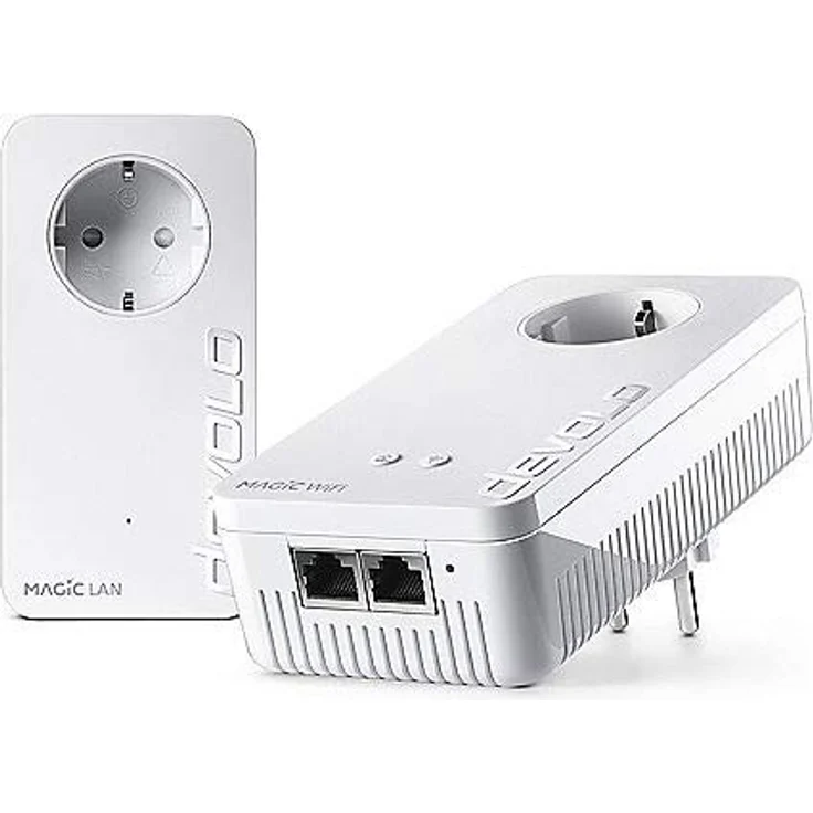 devolo Magic 2 Wifi Starterkit 2-1-2 (2400 Mbit/s, Powerline, 2x Adapter, Mesh WLAN, 2x LAN) – Bild 1