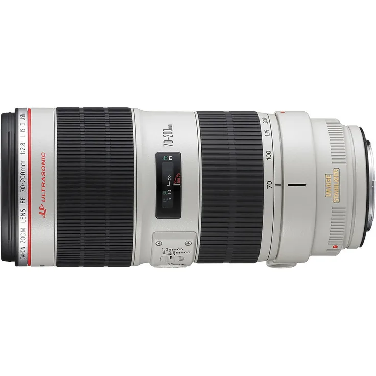 Canon Telezoomobjektiv EF 70-200mm F2.8L IS III USM Telezoom für EOS (77mm Filtergewinde, Bildstabilisator) schwarz