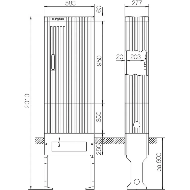 ABN Anschlusssäule SL205