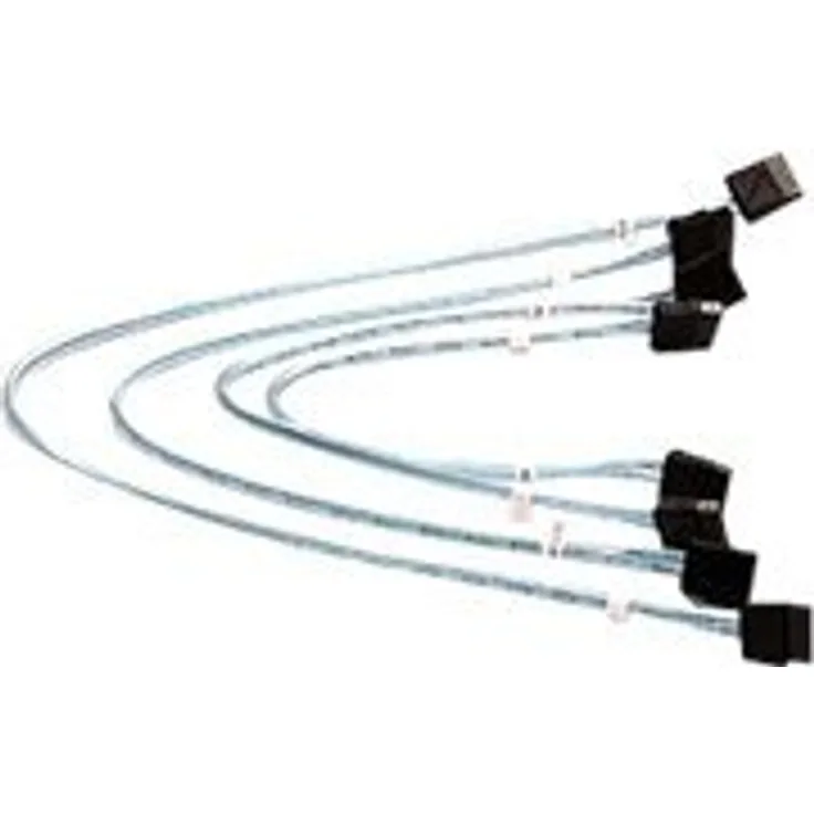 Super Micro Supermicro CBL-0190L - SATA-Kabelsatz - 7-poliges SATA (W) bis 7-poliges SATA (W) (CBL-0190L)