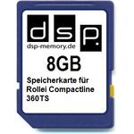 DSP Memory Z-4051557409989 8GB Speicherkarte für Rollei Compactline 360TS