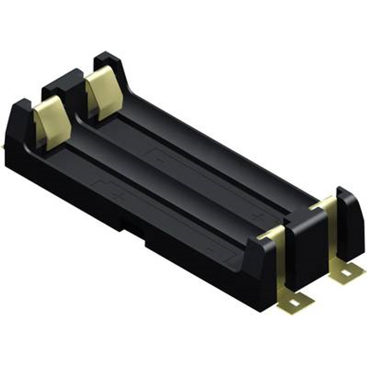 1022 - Batteriehalter für 2 Microzellen AAA (1022)