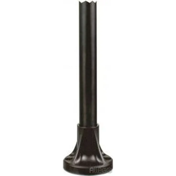 Schneider XVBZ03 Stützrohr+Halterung L = 400mm, schwarzes Aluminium, XVB