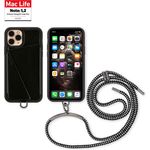 ARTWIZZ HangOn PRO Case Handykette Hülle HandyTasche Umhängen Schwarz, iPhone 11 Pro