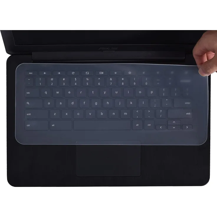Universal Silikon Tastatur Schutzfolie Cover Skin für Laptop Notebook 28,2 cm 29,5 cm 30,7 cm 33,8 cm 35,6 cm 35,8 cm Zoll (Größe: 318 mm 136 mm)