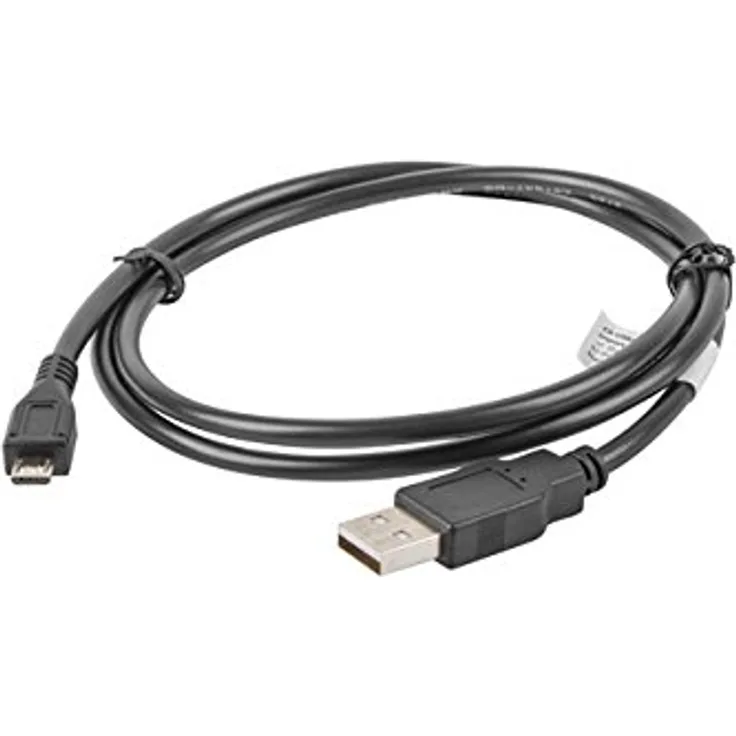 Kabel Lanberg CA-USBM-10CC-0010-BK (USB 2.0 M - Micro USB M, 1 m, Farbe czarny) (CA-USBM-10CC-0010-BK) (CA-USBM-10CC-0010-BK)