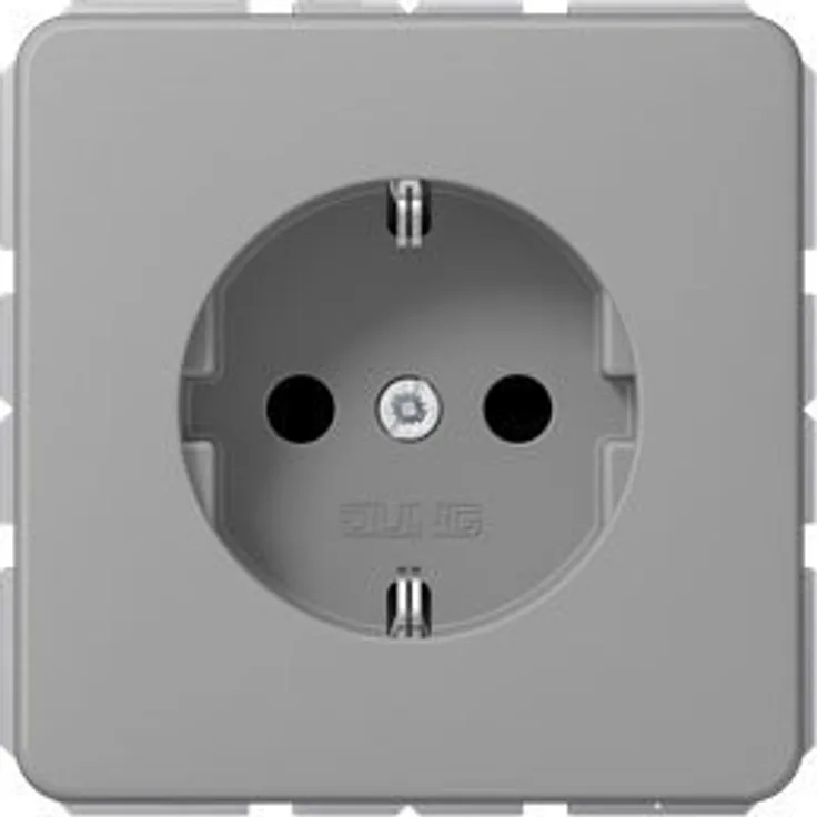 Jung 1520 GR Schuko Steckdose 16 A 250 V Serie CD grau 250 V