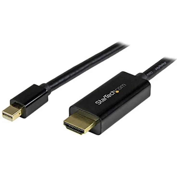 StarTech.com Mini DisplayPort auf HDMI Adapterkabel - Mini DP zu HDMI Adapter Kabel - 3m - Ultra HD 4K 30Hz - schwarz