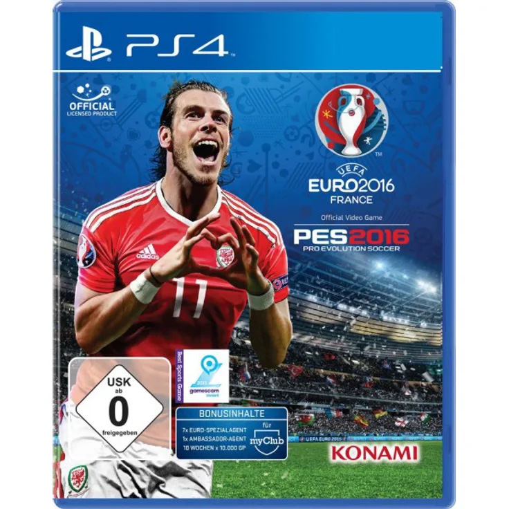 Pro Evolution Soccer 2016 - UEFA Euro 2016 France (PS4)