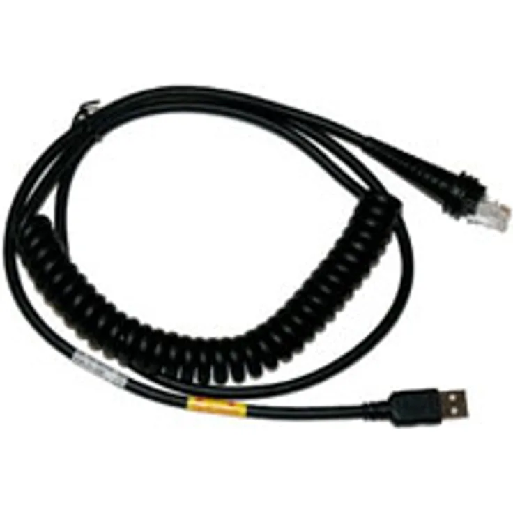 Honeywell - USB-Kabel - USB Typ A, 4-polig (M) - 5,0m - aufgespult - Schwarz (CBL-500-500-C00)