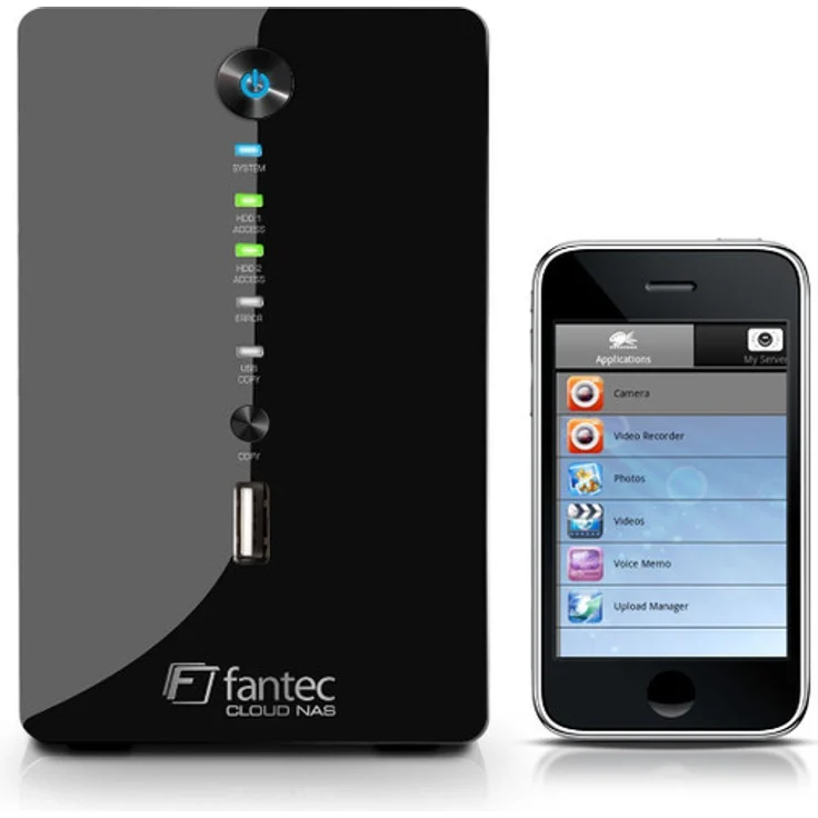 Fantec Cloud NAS HomeServer Cl-35B2 (1558) – Bild 3