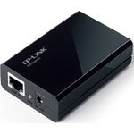 TP-Link TL-POE150S Gigabit PoE Injector (2 10-100-1000Mbps RJ45 Port, kompatibel mit allen EEE802.3af-PoE, Plug and Play) schwarz
