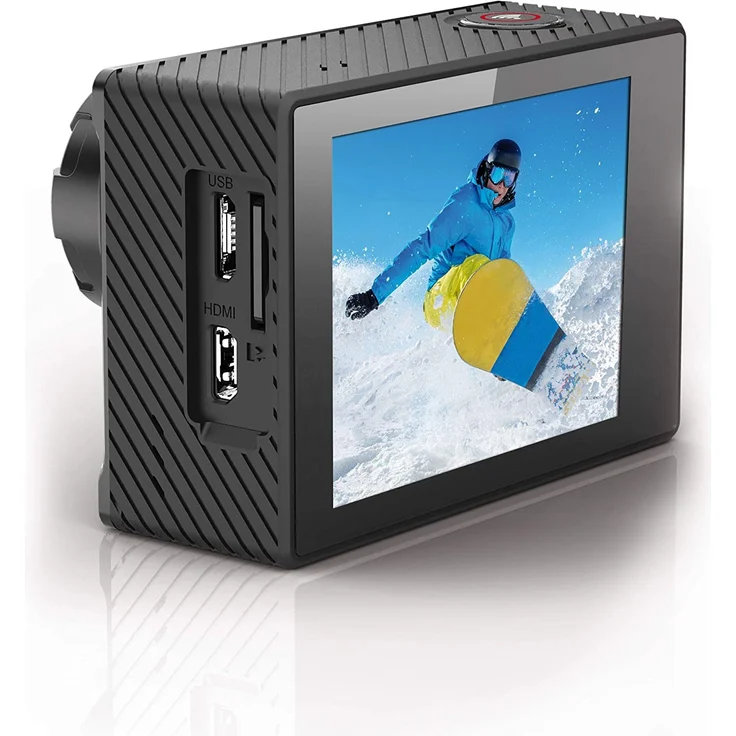 Easypix GoXtreme Blackhawk 4K+ ActionCam 4K-60fps Schwarz – Bild 7