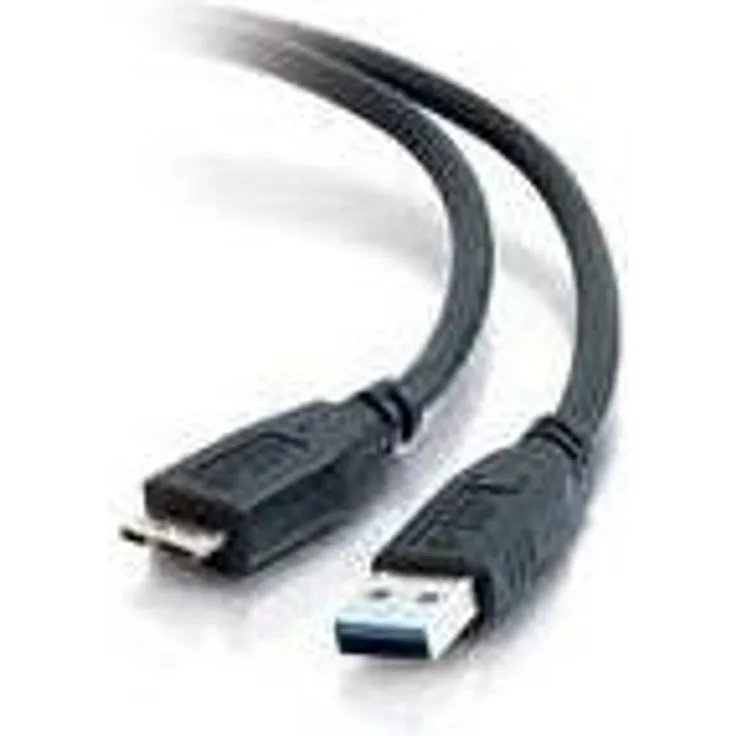 C2G - USB-Kabel - 9-polig USB Typ A (M) - 10-polig Micro-USB Typ B (M) - 3,0m (USB3.0) - Schwarz (81685)
