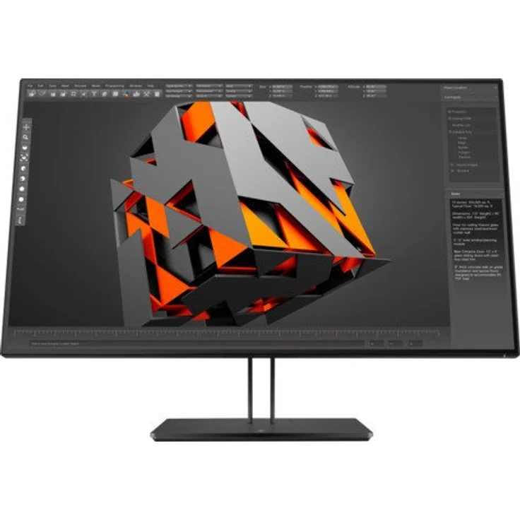 HP Z32 (31,5 Zoll - 4K UHD) Business Monitor (HDMI, Mini DisplayPort, DisplayPort, USB-C, Reaktionszeit 14ms, 60Hz) schwarz – Bild 1