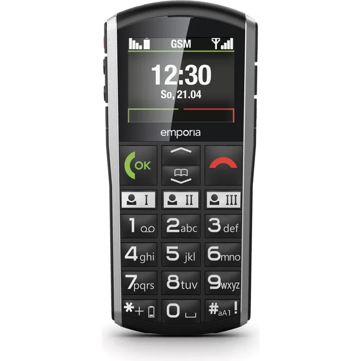 Emporia Simplicity V27 Seniorenhandy Schwarz – Bild 1