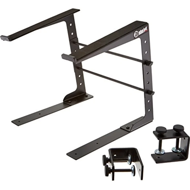 Adam Hall Stands SLT001 Laptopständer mit Klemme schwarz - Preisvergleich – Bild 1