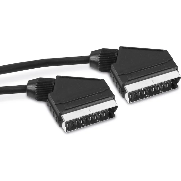 S-CONN maximum connectivity Scart-Stecker auf Scart-Stecker, Steuerkabel, 1,5m