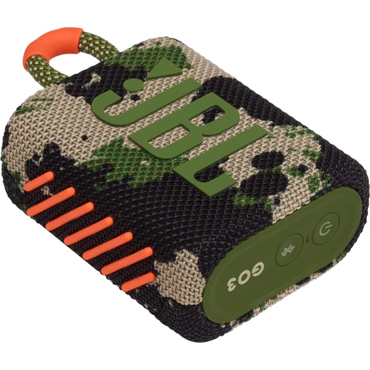 JBL Go 3 Bluetooth-Lautsprecher, wasserdicht, camouflage (12181251384) – Bild 2