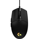Logitech G203 Gaming-Maus mit anpassbarer LIGHTSYNC RGB-Beleuchtung, 6 programmierbare Tasten, Spieletauglicher Sensor, Abtastung mit 8.000 DPI, Geringes Gewicht, Schwarz