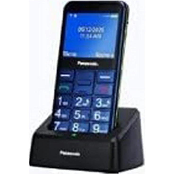Panasonic KX-TU155 Seniorenhandy 6,1cm (2,4 Zoll) TFT-Display, Blau – Bild 2